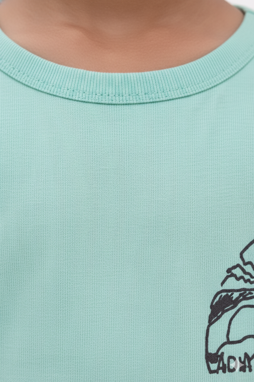 Kids Pure Cotton T-Shirt Combo Set (2 Pieces)