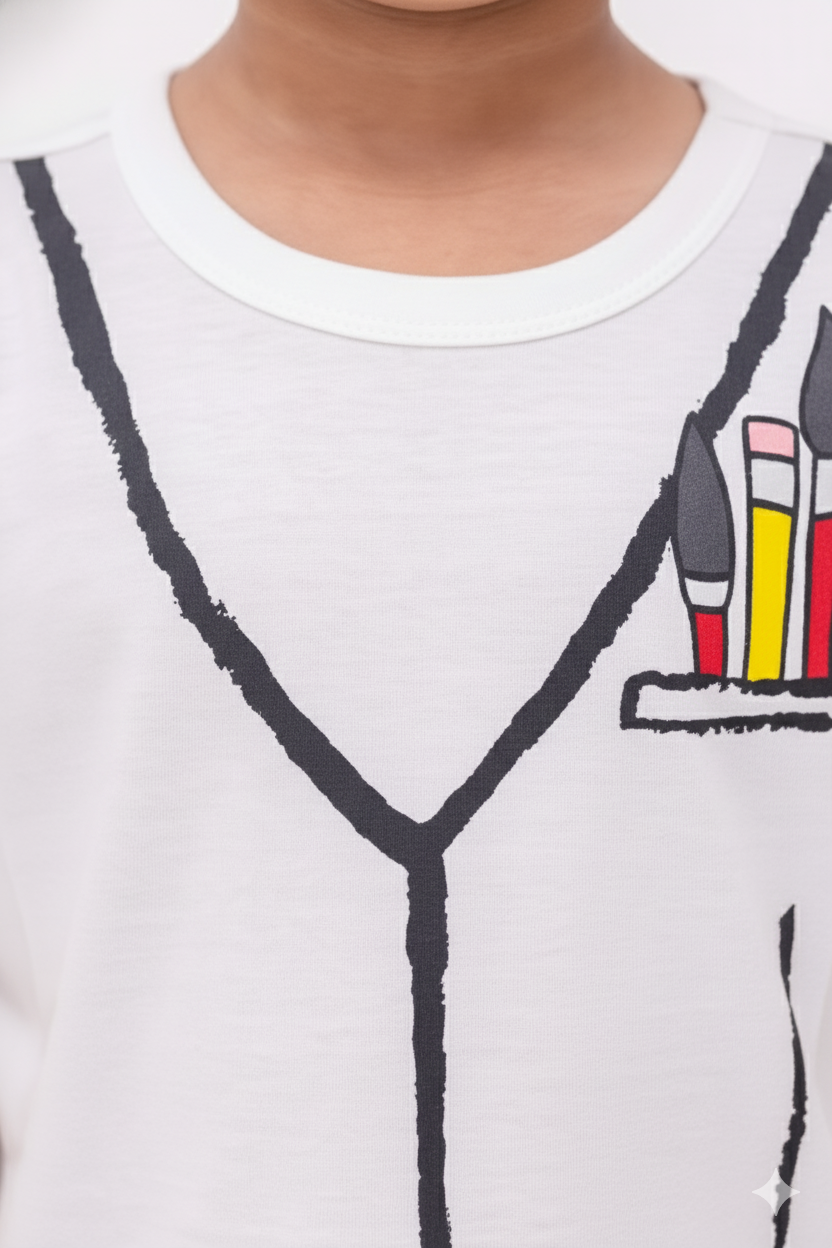 Kids Pure Cotton T-Shirt Combo Set (2 Pieces)
