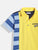 Ladore Yellow and Navy 100% Cotton Smart Polo Tshirt Ladore