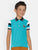 Kids Blue Half Sleeves Cotton Polo T-shirt freeshipping - Ladore