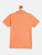 Kids Peach Half Sleeves Cotton Polo T-shirt freeshipping - Ladore