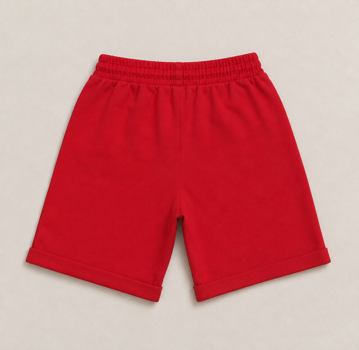 Boys Be You 100% Cotton Red Shorts