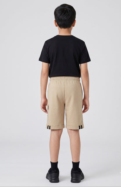 Boys Adventure Gear 100% Cotton Beige Shorts