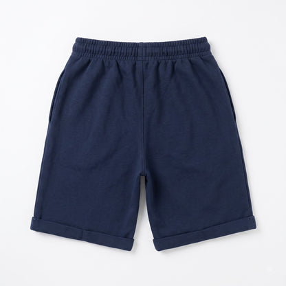 Boys Deep Dive 100% Cotton Blue Shorts