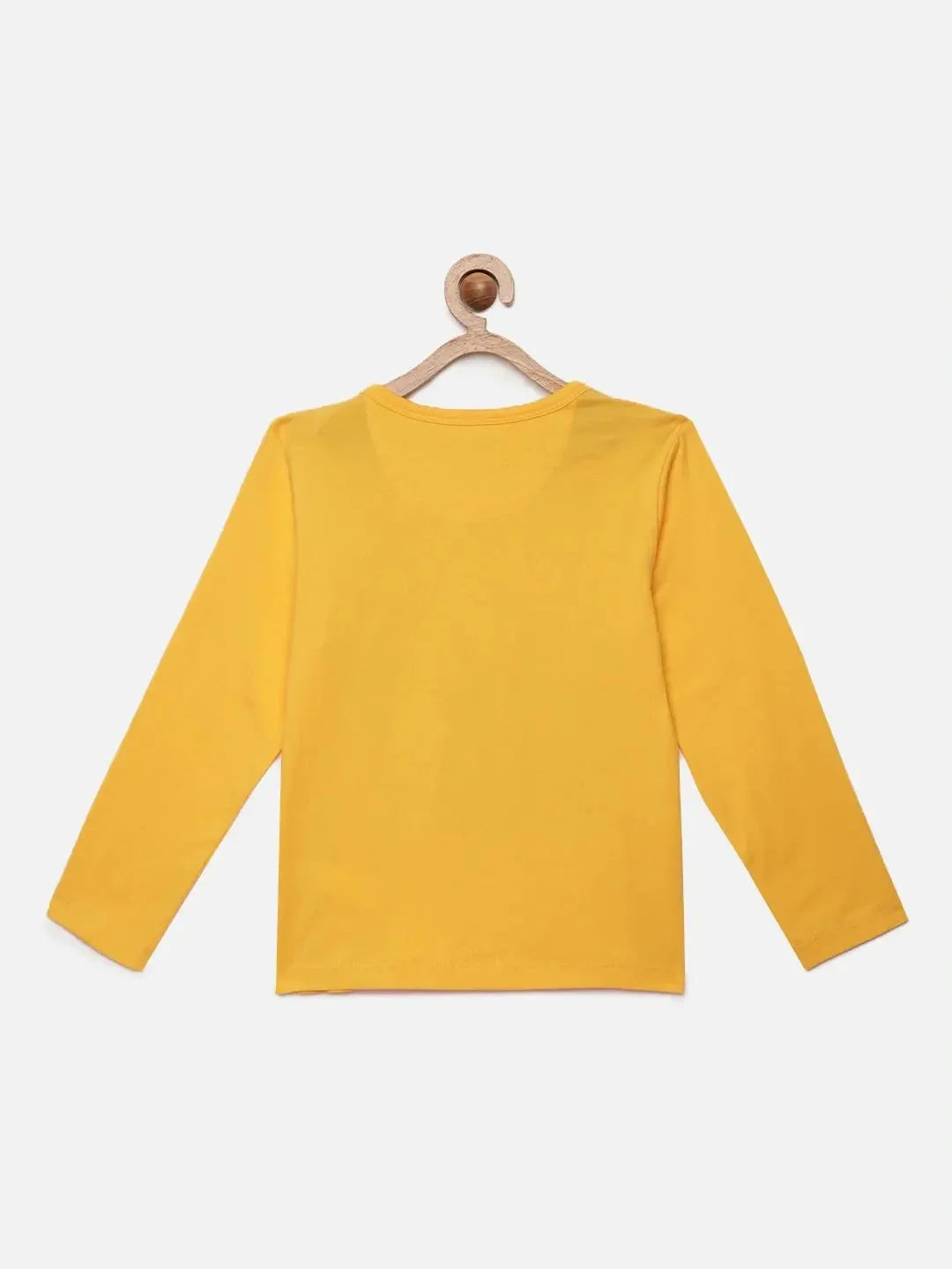 Boys Yellow Construction Vehicles Full Sleeves Cotton T-shirt - Ladore