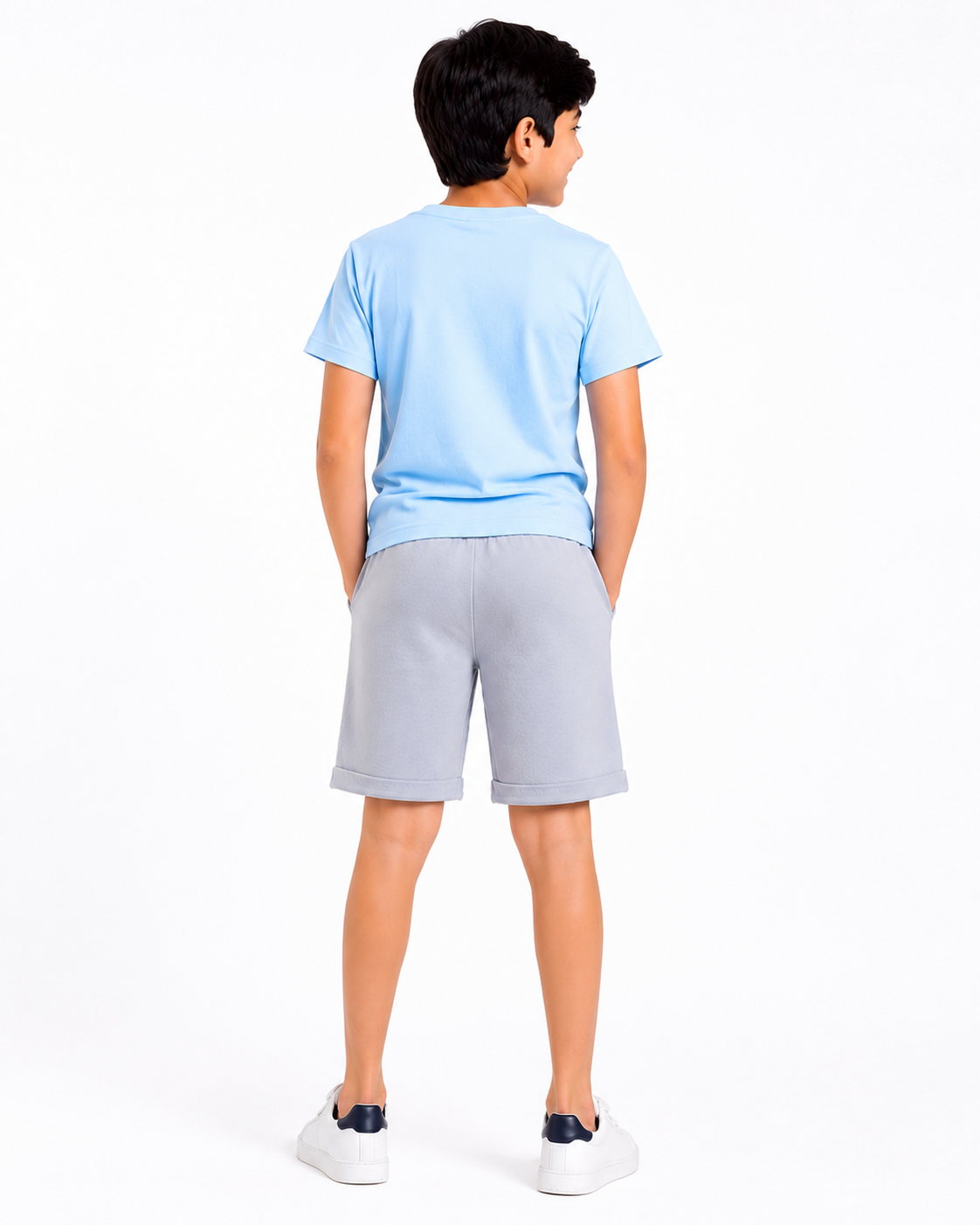 Boys Game On 100% Cotton Grey Shorts