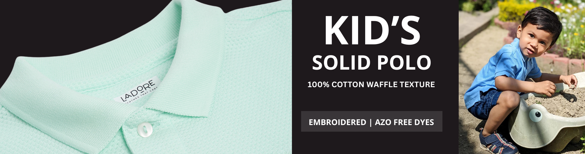 Pure Cotton Polo Offer banner