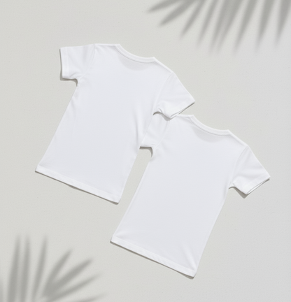 Kids Pure Cotton T-Shirt Combo Set (2 Pieces)