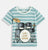 Boys Blue Drums Half Sleeves Party Wear Round Neck Cotton Tshirt Ladore