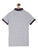 Boys Grey Printed Polo Cotton T-shirt freeshipping - Ladore