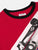 Boys Red Racing Car Print Half Sleeves Cotton T-shirt freeshipping - Ladore