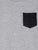 Grey Colourblock Round Neck Cotton T-shirt freeshipping - Ladore
