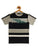 Kids Black and Grey Striped Half Sleeve Cotton T-shirt freeshipping - Ladore