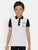 Kids Black and White Organic Cotton Polo T-shirt freeshipping - Ladore