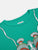 Kids Green Binocular Print Cotton T-shirt LADORE
