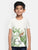 Kids Jungle Print Half Sleeves Cotton T-shirt freeshipping - Ladore