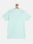 Kids Light Blue Half Sleeves Cotton Polo T-shirt freeshipping - Ladore