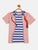 Kids Pink Jacket and Tie Print Cotton T-shirt freeshipping - Ladore