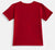 Kids Red Paint The Future Printed Round Neck Cotton Tshirt Ladore