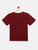 Maroon Cool Printed Round Neck Cotton T-shirt freeshipping - Ladore